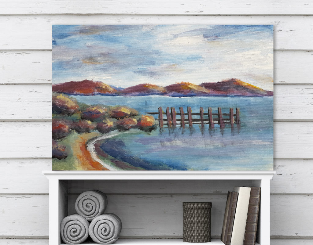 Mandurah Foreshore Lah Lah Land Art by Leah LAH Pirone